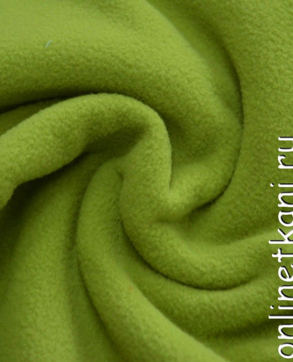 Ткань Флис 0040 цвет зеленый картинка 2