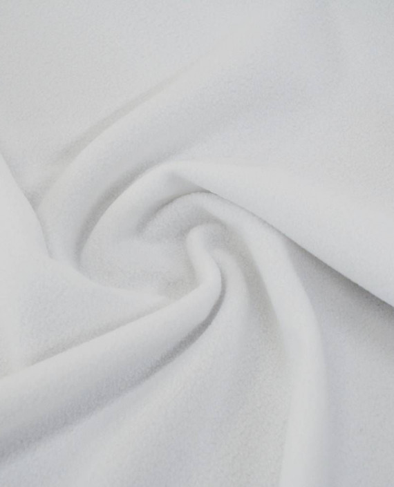 Ткань Флис односторонний 0076 цвет белый картинка