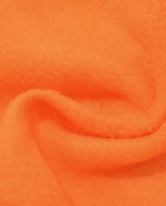 Флис двустороний 0055 цвет оранжевый картинка 2