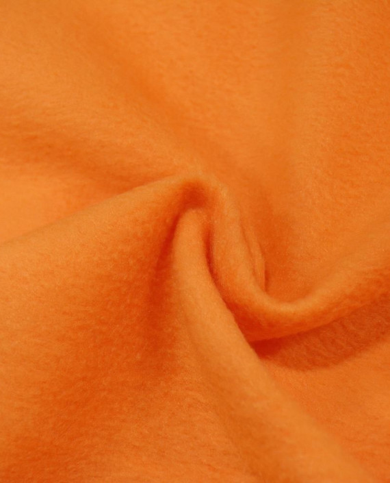 Флис двустороний 0039 цвет оранжевый картинка 2