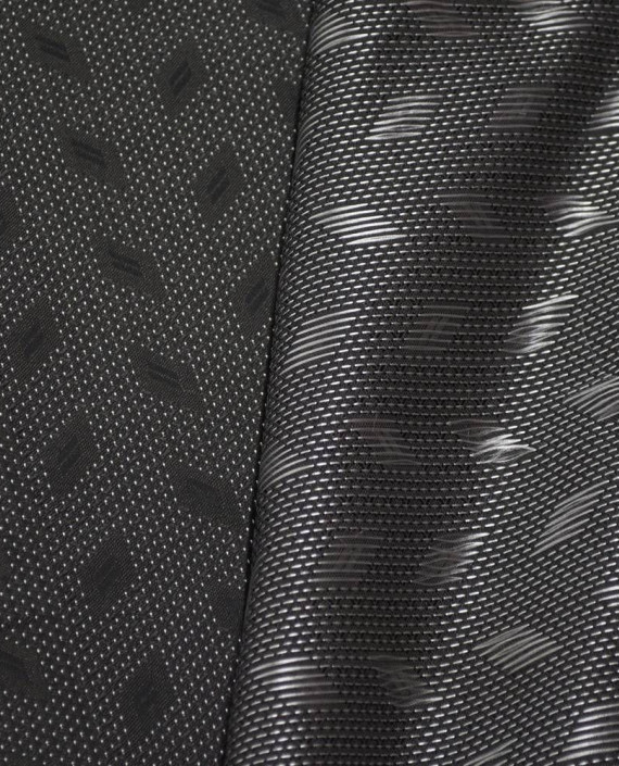 Ткань Жаккард 0114 цвет серый геометрический картинка 1