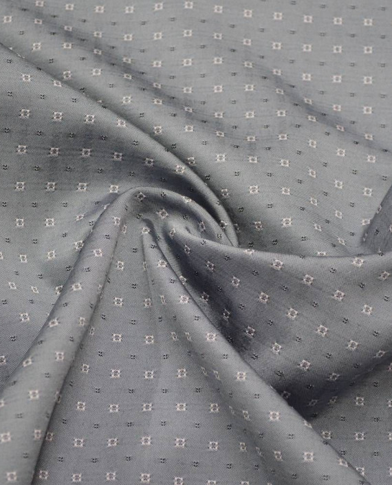 Ткань Жаккард 0148 цвет серый геометрический картинка