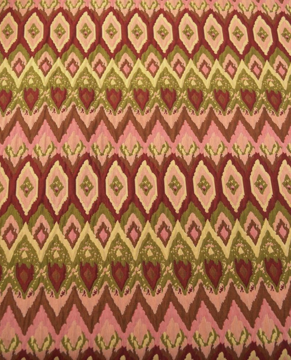 Ткань Жаккард 0185 цвет разноцветный геометрический картинка