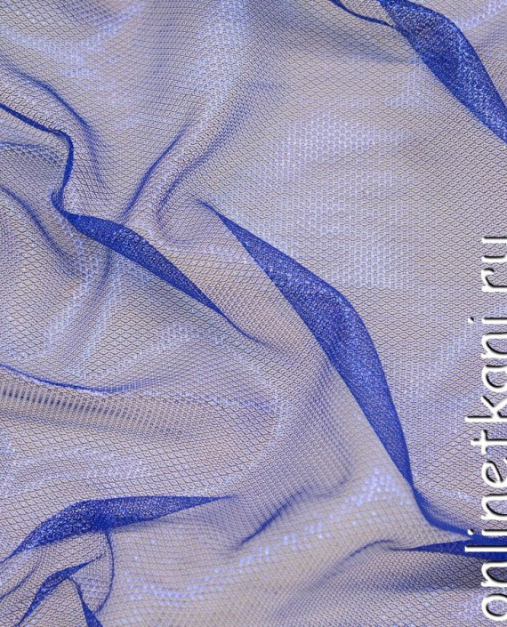 Ткань Сетка 005 цвет синий картинка