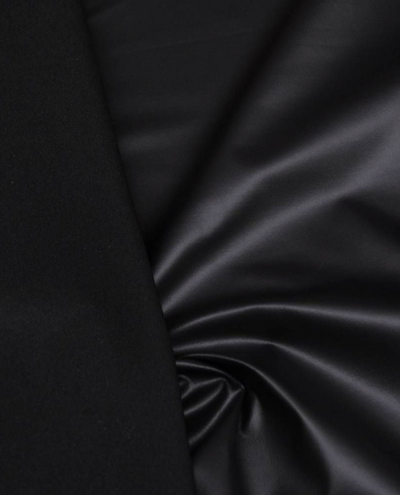 Ткань Голограмма 051 цвет черный картинка 1