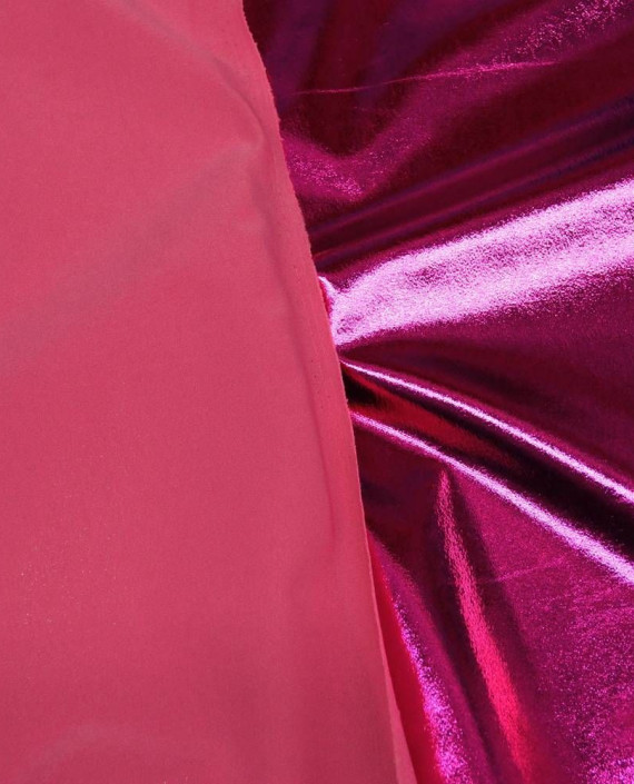Ткань Голограмма 057 цвет розовый картинка 2