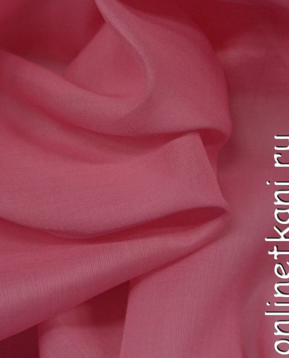 Ткань Батист  0015 цвет розовый картинка 1