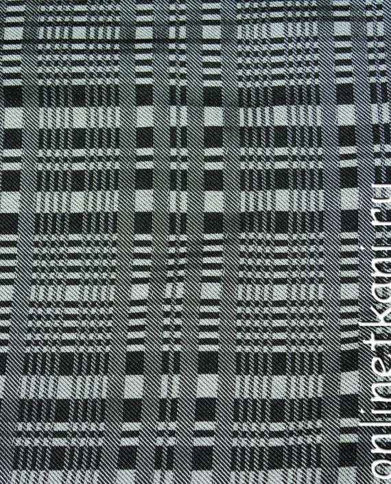 Ткань Хлопок Рубашечный 0394 цвет серый в клетку картинка