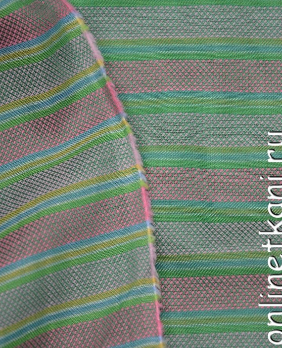 Ткань Рубашечная 0429 цвет разноцветный в полоску картинка