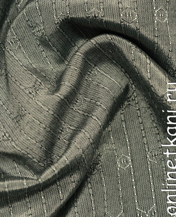 Ткань Рубашечная 0438 цвет серый в полоску картинка