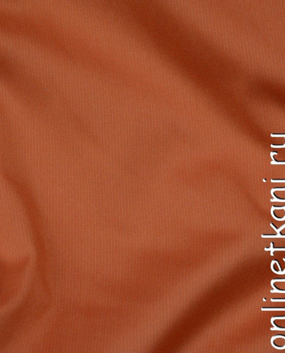 Ткань Рубашечная 0483 цвет оранжевый картинка 2