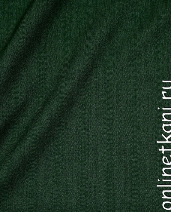 Ткань Рубашечная "Насыщенный изумруд" 0510 цвет зеленый картинка 1