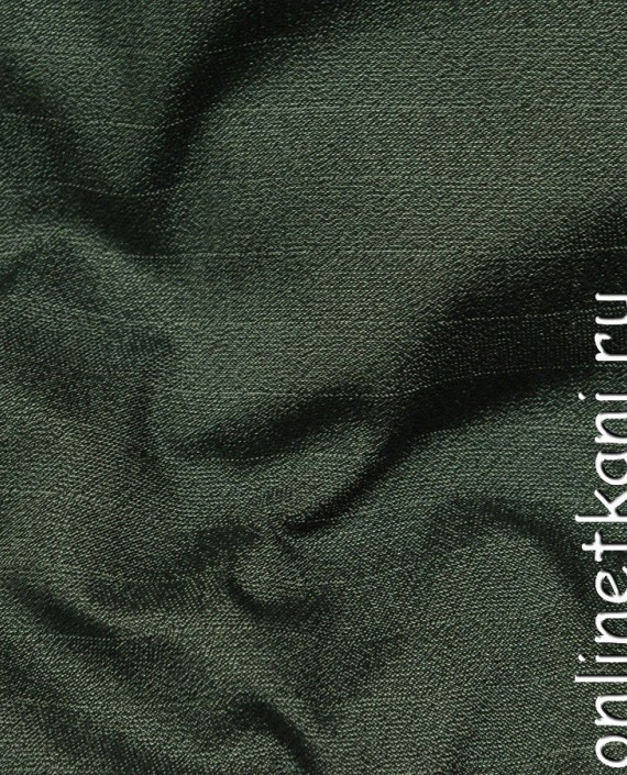 Ткань Рубашечная 0523 цвет зеленый в полоску картинка 2