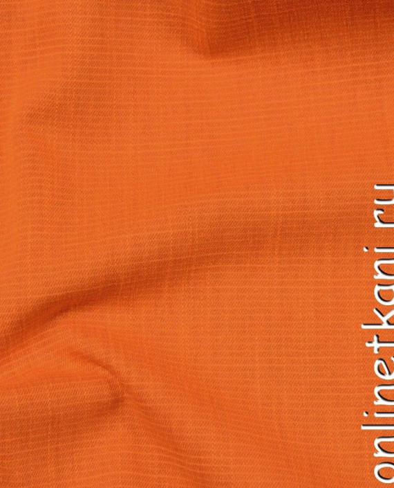 Ткань Рубашечная "Оранжевая" 0524 цвет оранжевый картинка