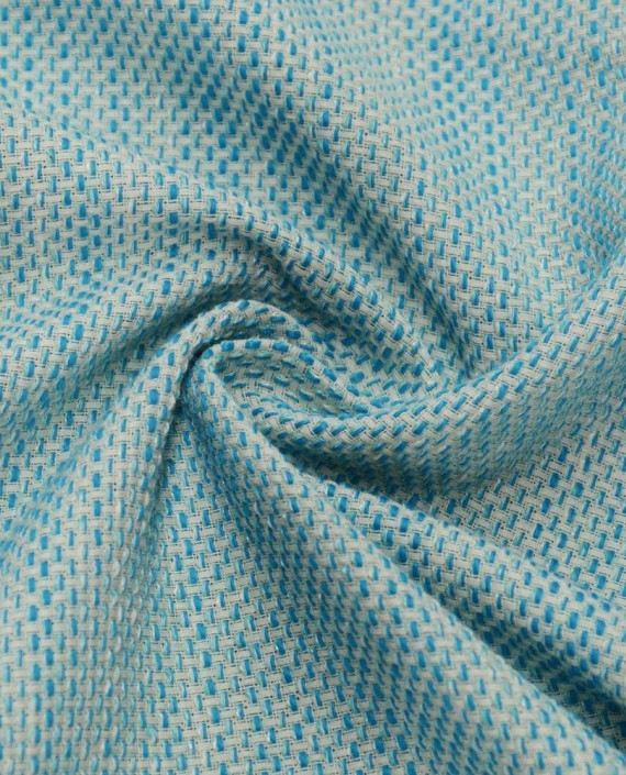 Ткань Хлопок Костюмный 1903 цвет голубой картинка