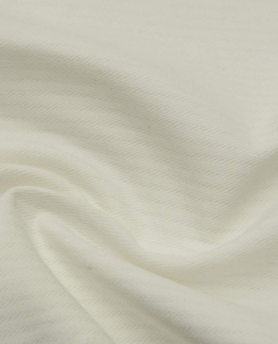 Ткань Хлопок Костюмный 1910 цвет белый картинка