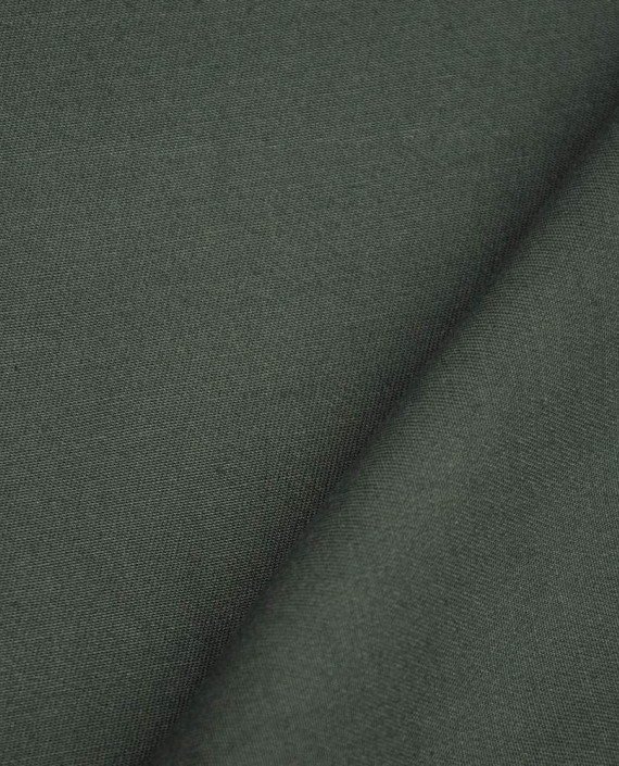 Ткань Хлопок Костюмный 1919 цвет зеленый картинка 1
