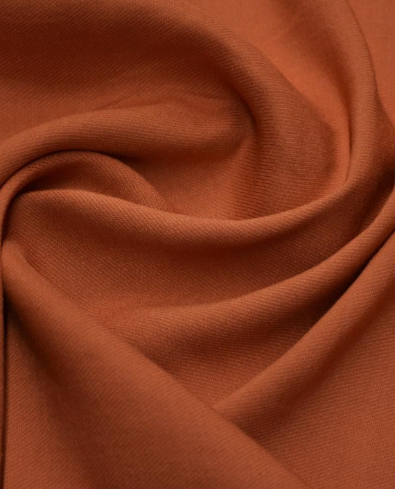 Ткань Хлопок Костюмный 1935 цвет оранжевый картинка 2