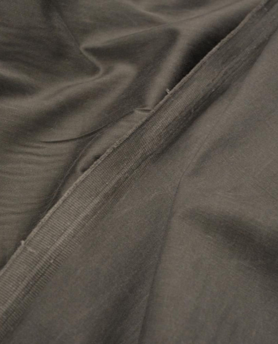 Ткань Хлопок Костюмный 1944 цвет коричневый картинка 1