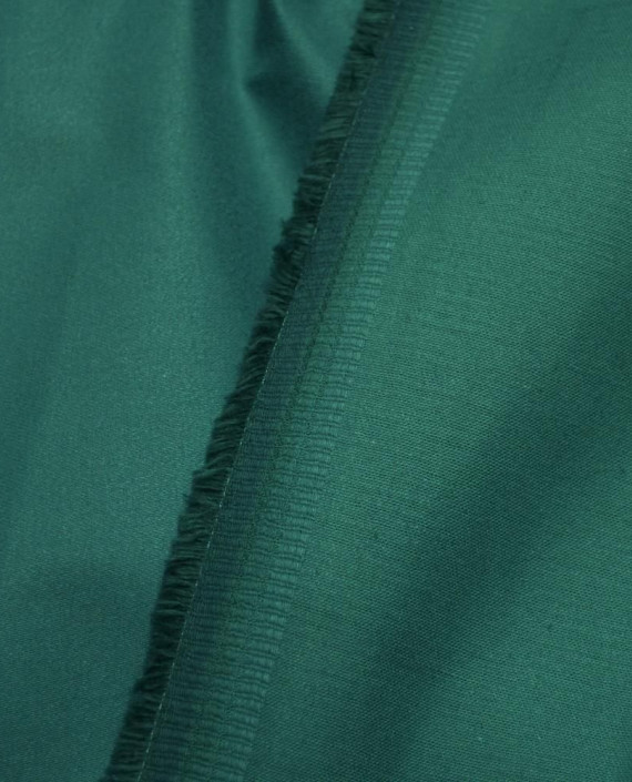 Ткань Хлопок Костюмный 1950 цвет зеленый картинка 1