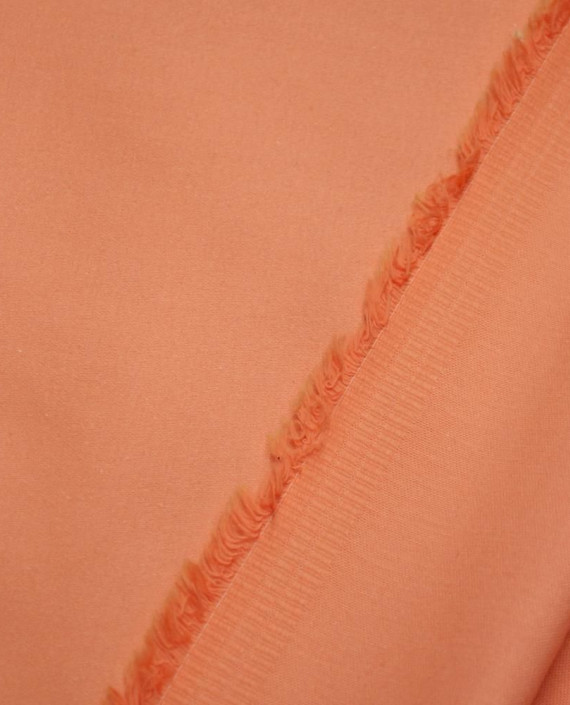 Последний отрез 2.6м Ткань Хлопок Костюмный 11951 цвет оранжевый картинка 2