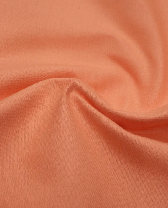 Последний отрез 2.6м Ткань Хлопок Костюмный 11951 цвет оранжевый картинка 1