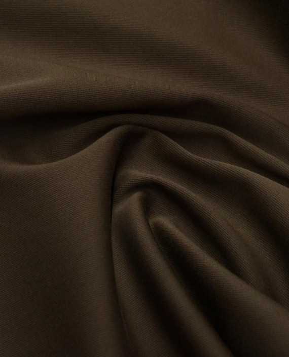 Ткань Хлопок Костюмный 1965 цвет коричневый картинка 1