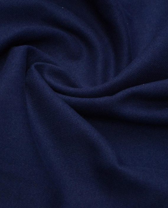 Ткань Хлопок Костюмный 1968 цвет синий картинка 2