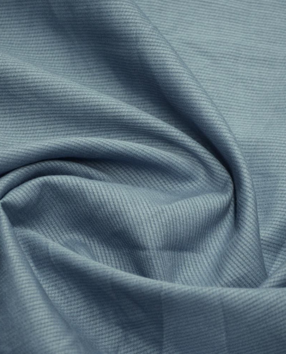 Ткань Хлопок Рубашечная 1969 цвет голубой картинка