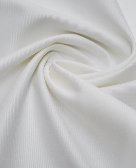 Ткань Хлопок Костюмный 1972 цвет белый картинка