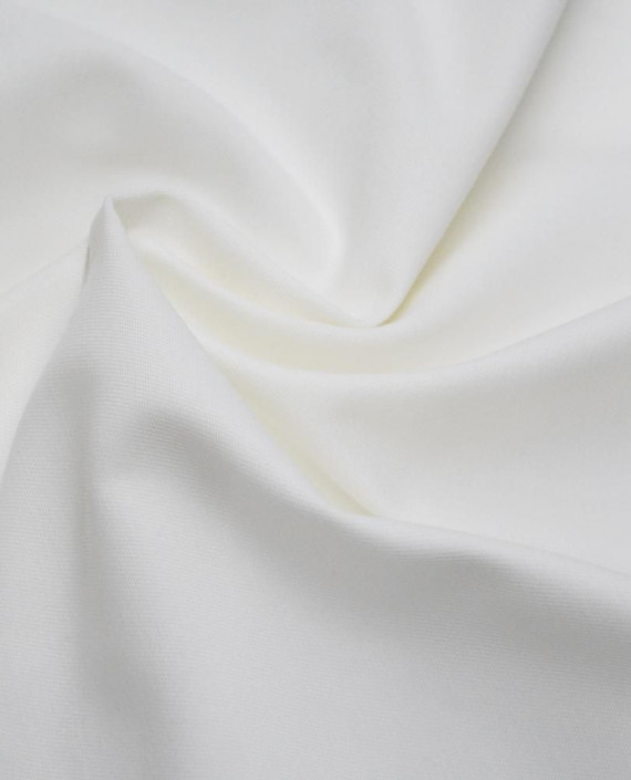 Ткань Хлопок Костюмный 1972 цвет белый картинка 1