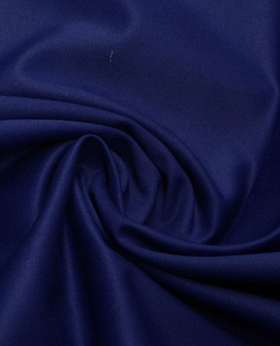Ткань Хлопок Костюмный 2051 цвет синий картинка