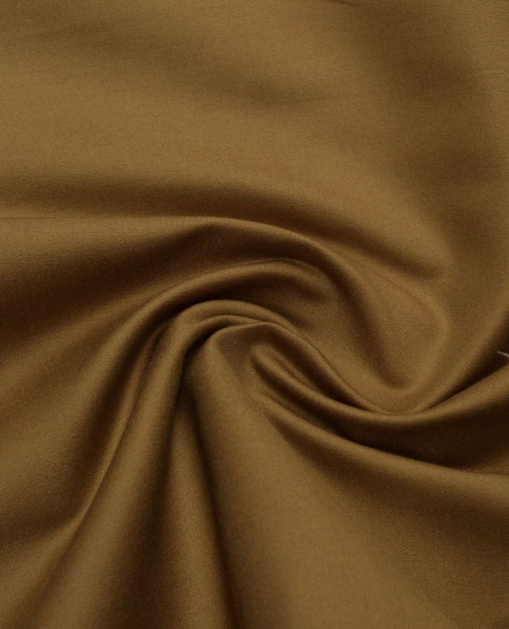 Ткань Хлопок Костюмный 2053 цвет коричневый картинка 1