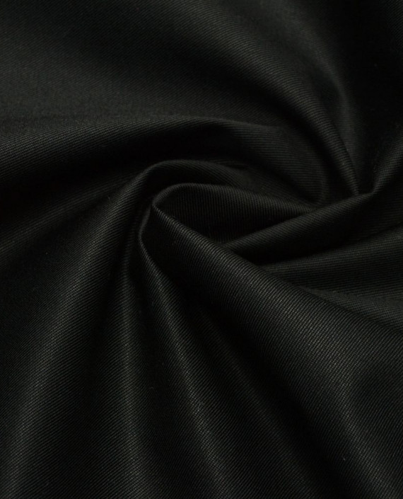 Ткань Хлопок Костюмный 2059 цвет черный картинка