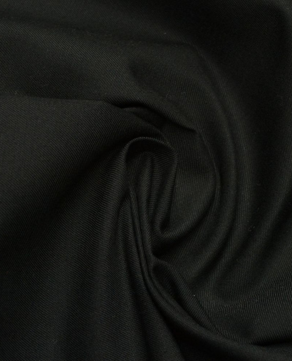 Ткань Хлопок Костюмный 2059 цвет черный картинка 1