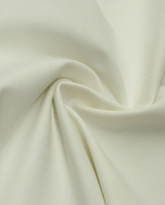 Ткань Хлопок Костюмный 2060 цвет белый картинка