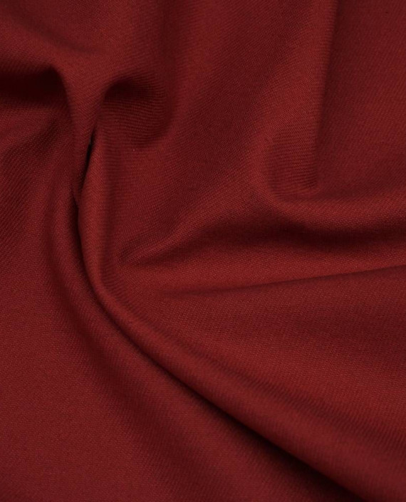Ткань Хлопок Костюмный 2121 цвет бордовый картинка 1
