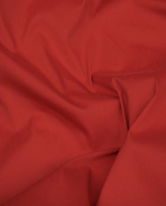 Ткань Хлопок Рубашечный 2122 цвет красный картинка 1