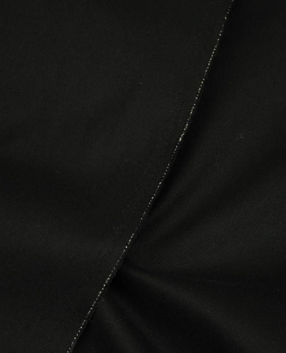 Ткань Хлопок Костюмный 2125 цвет черный картинка 2