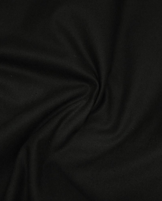 Ткань Хлопок Костюмный 2125 цвет черный картинка 1