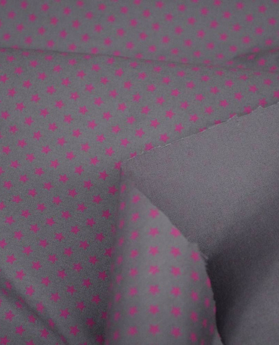 Ткань Хлопок Рубашечный 2130 цвет фиолетовый в клетку картинка 1