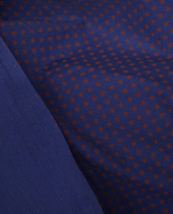 Ткань Хлопок Рубашечный 2135 цвет синий картинка 2