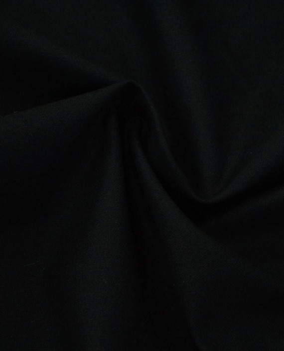 Ткань Хлопок Костюмный 2172 цвет черный картинка