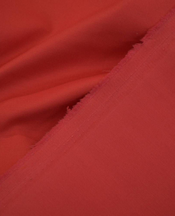 Ткань Хлопок Костюмный 2174 цвет красный картинка 1