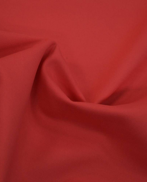 Ткань Хлопок Костюмный 2174 цвет красный картинка 2