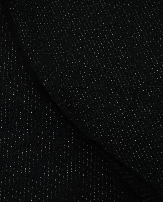 Ткань Хлопок Костюмный 2176 цвет черный картинка 1
