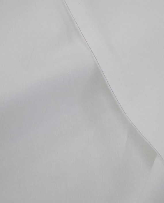 Ткань Хлопок Рубашечный 2181 цвет белый картинка 2