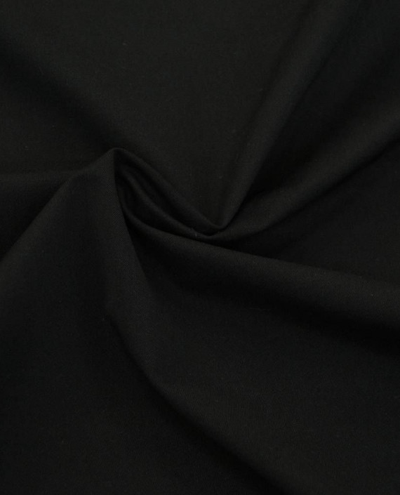 Ткань Хлопок Костюмный 2185 цвет черный картинка