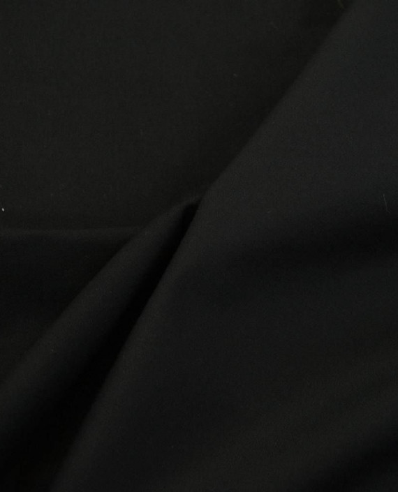Ткань Хлопок Костюмный 2185 цвет черный картинка 1