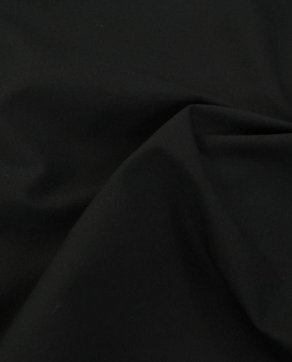 Ткань Хлопок Костюмный 2185 цвет черный картинка 2